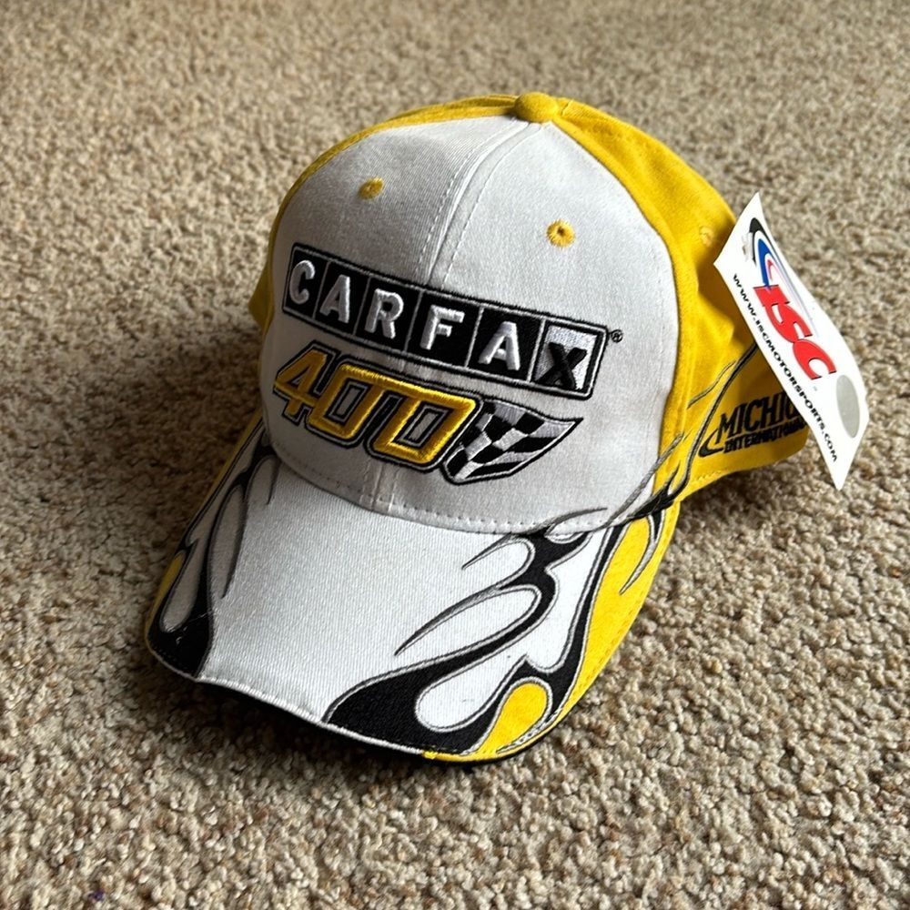 NWT Carfax 400 NASCAR Michigan Speedway Aug 2010 ISC Motorsports Cap Hat